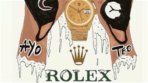 rolex ayo and teo remix|rolex teo lyrics.